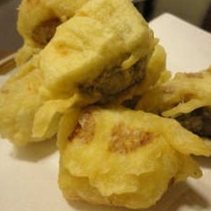 ☆ お饅頭の天ぷら、美味しいよ♪